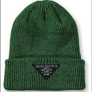 Empyre surplus co. green beanie hat knit